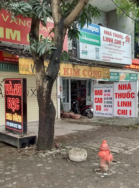 Hydrant / Borne à incendie à la vietnamienne