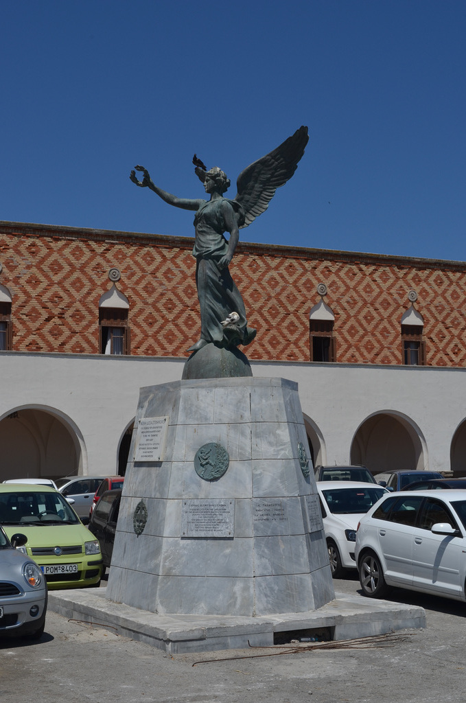 Rhodes-city, Winged Victory (Goddess Nike)