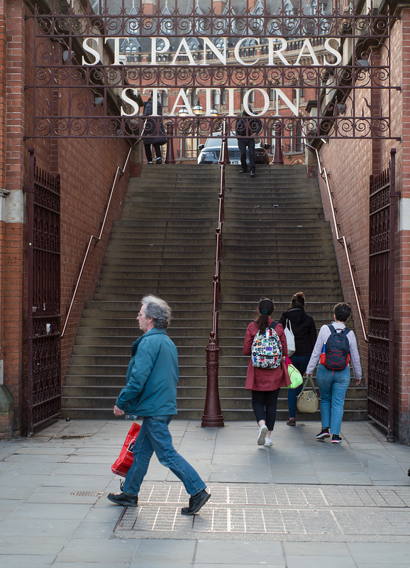 St Pancras steps