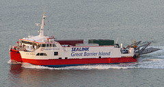 Island Navigator approaching Auckland (2) - 24 February 2015