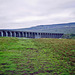 Yorkshire, Ribblehead Viaduct and Whernside (Scan from Oct 1989)