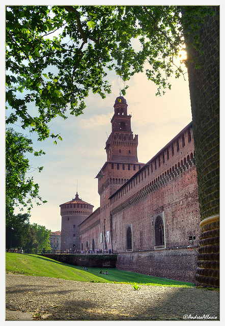 Milan Sforza's castel