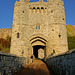 Claire at the Castle Gate