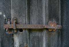 A Gate at Edington Priory Churchyard