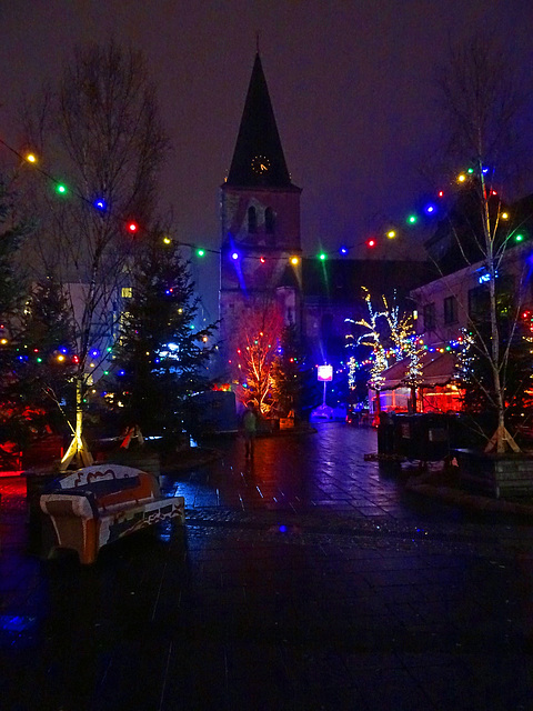 Heerlen Pancratiussquare about Christmas 2017