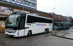 Go North East (National Express contractor) 7142 (BM68 AHF) in Leicester - 27 July 2019 (P1030310)