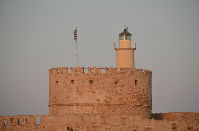 Rhodes-city, Agios Nikolaos Fortress and Lighthouse