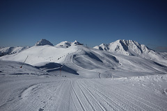 Skipiste mit Hartkaserbahn