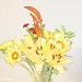 Oriental Lily Arrangement Artistic 092816-001