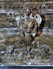 bovey tracey church, devon, c17 tomb of elizeus hele +1636