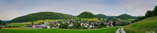 Merishausen  Morgens um  5 Uhr 58