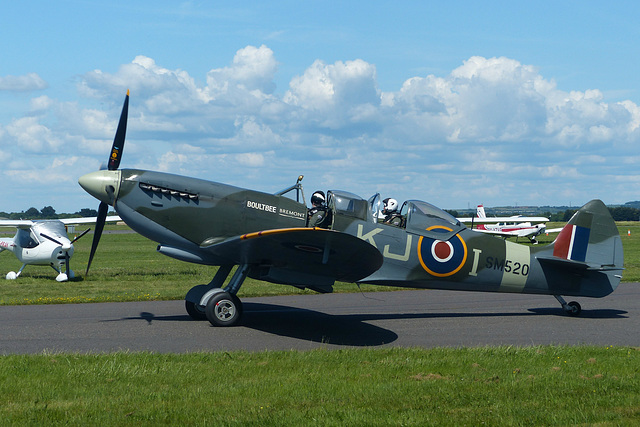 Spitfire G-ILDA at Solent Airport (2) - 3 June 2018