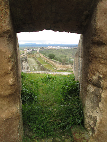 Look through from Graça Fortress.