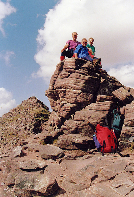 Lord Berkeleys Seat An Teallach Wester Ross 25th June 1999