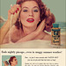 Revlon Hairspray Ad, 1956