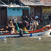 Venezuela, Puerto Colombia, Fishing Boat with a Catch Arrived at the Port