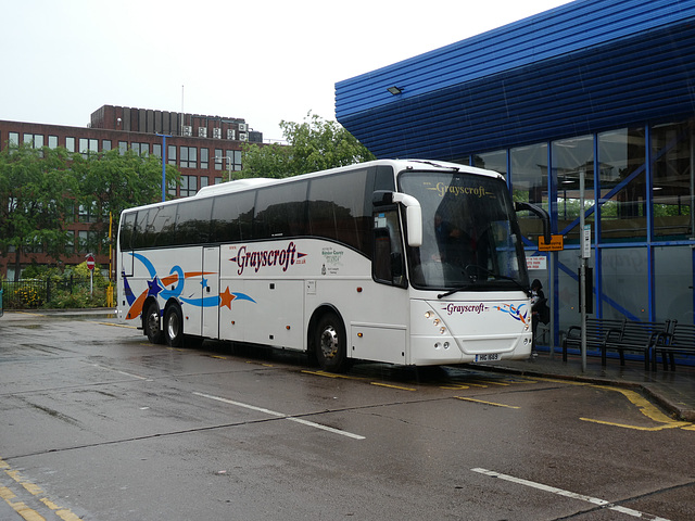 Grayscroft Coaches HIG 1669 (FJ06 BSY) in Leicester - 27 Jul 2019 (P1030297) Grayscroft Coaches HIG 1669 (FJ06 BSY) in Leicester - 27 Jul 2019 (P1030297)