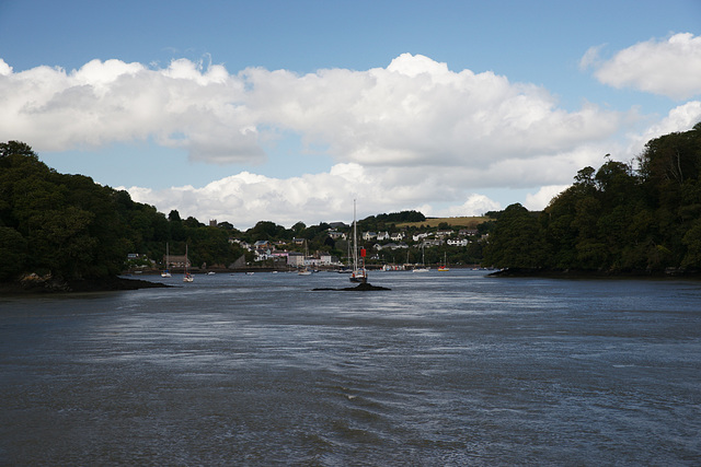 Leaving Dittisham