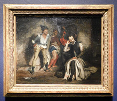 Torquato Tasso in Prison by Delacroix in the Metropolitan Museum of Art, January 2019