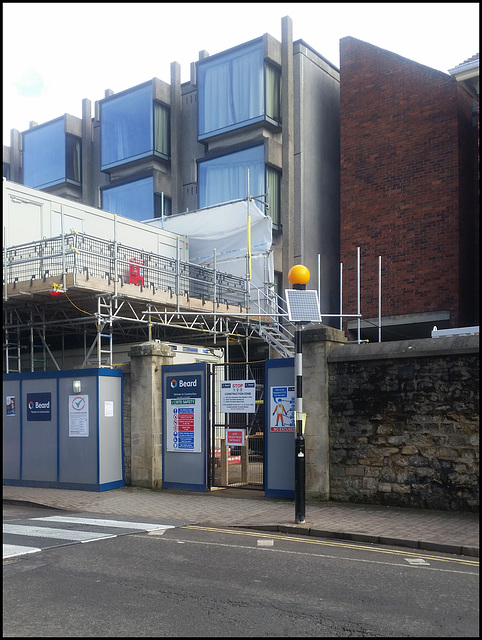 solar-powered Belisha beacon