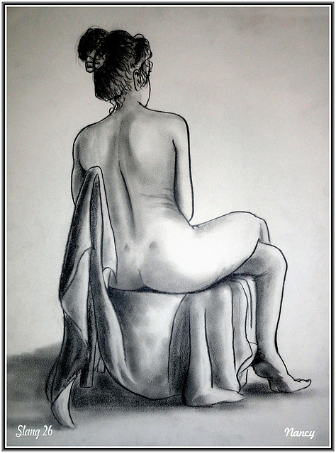 Dessin, modèle Nancy . Drawing, models Nancy