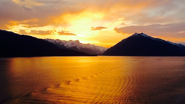 ~ Alaskan Sunset ~