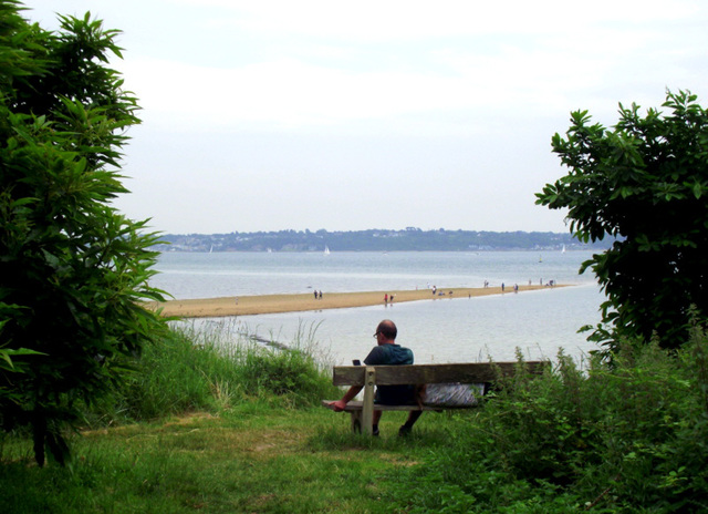 Looking out to the Isle of Wight......