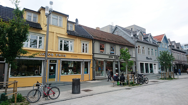 Ladenstraße in Tromsø