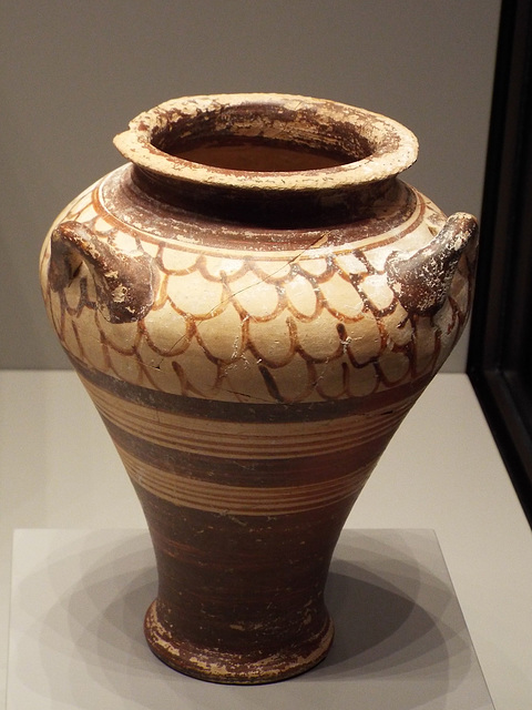 Mycenaean Piriform Jar in the Getty Villa, June 2016