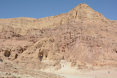 Israel, Burrows and Caves in the Rocks of Timna Park