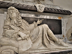 ramsbury church, wilts (11) ) c17 tomb of sir william jones +1682