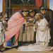 Detail of The Last Communion of St Jerome by Botticelli in the Metropolitan Museum of Art, September 2021