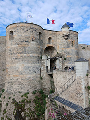 Le château d'Angers (49) pour Misou49 , que je n’ai pu rencontrer et qui habite Angers .