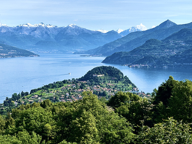 Bellagio from above.