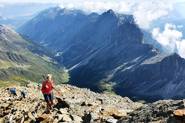 Climbing the 'Habicht' (7)