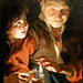 "Vieille femme et garçon avec des bougies" - Peter Paul Rubens (1617)