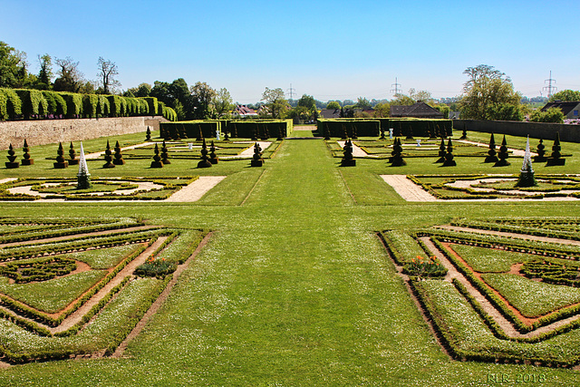 Barocke Gartenperspektive 6