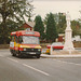 Eastern Counties TH911 (C911 BEX) in Mildenhall - 11 Oct 1988
