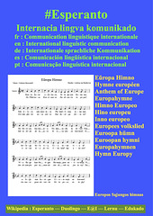 Eŭropa Himno, Hymne européen en espéranto