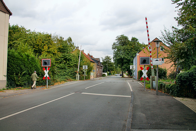 Wielandstraße, Bahnübergang (Gladbeck) / 22.09.2018