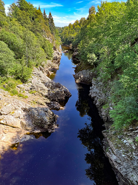 The Findhorn at Dulsie