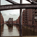 Starke Balken an der Poggenmühlenbrücke