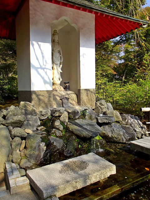 Fountain, Tenryu-ji Temple grounds