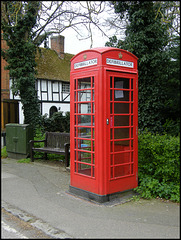 Buckden defibrillator phone box