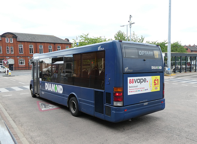 Diamond North West 20801 (AE07 GNX) in Leigh - 24 May 2019 (P1020014)