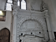 bovey tracey church, devon, detail of c17 tomb of nicholas eveleigh +1618 (5)