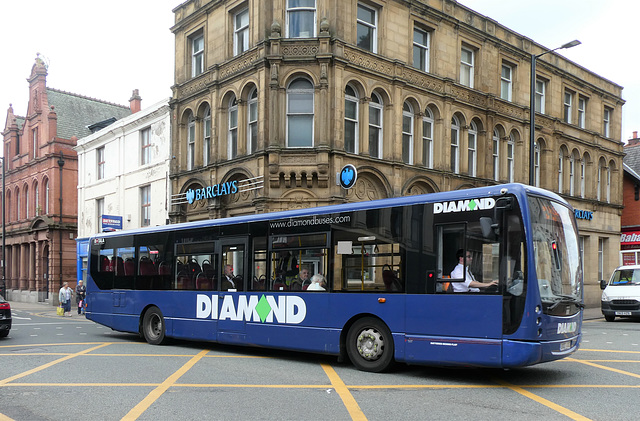 Diamond North West 30004 (BX07 AXO) in Leigh - 24 May 2019 (P1020011)