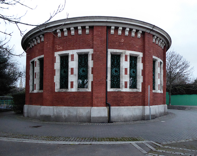 Rotherhithe Tunnel ventilation shaft