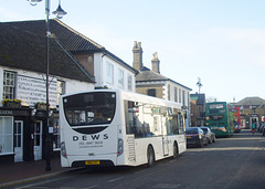DSCF5659 Buses in Market Street, Ely - 8 Dec 2018