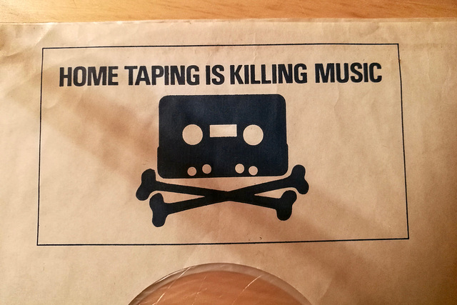 Home taping is killing music